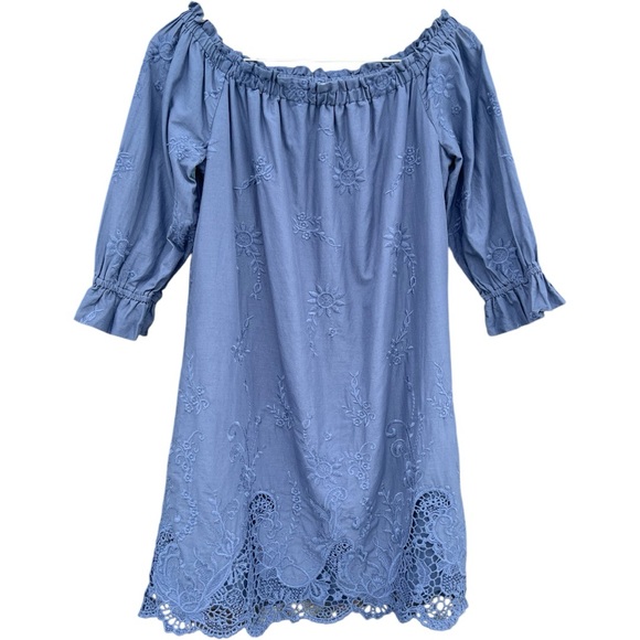 Abercrombie & Fitch | Embroidered Lace Dress - Picture 2 of 11